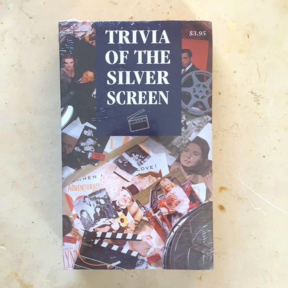 Vintage Academy Awards Trivia Book Set